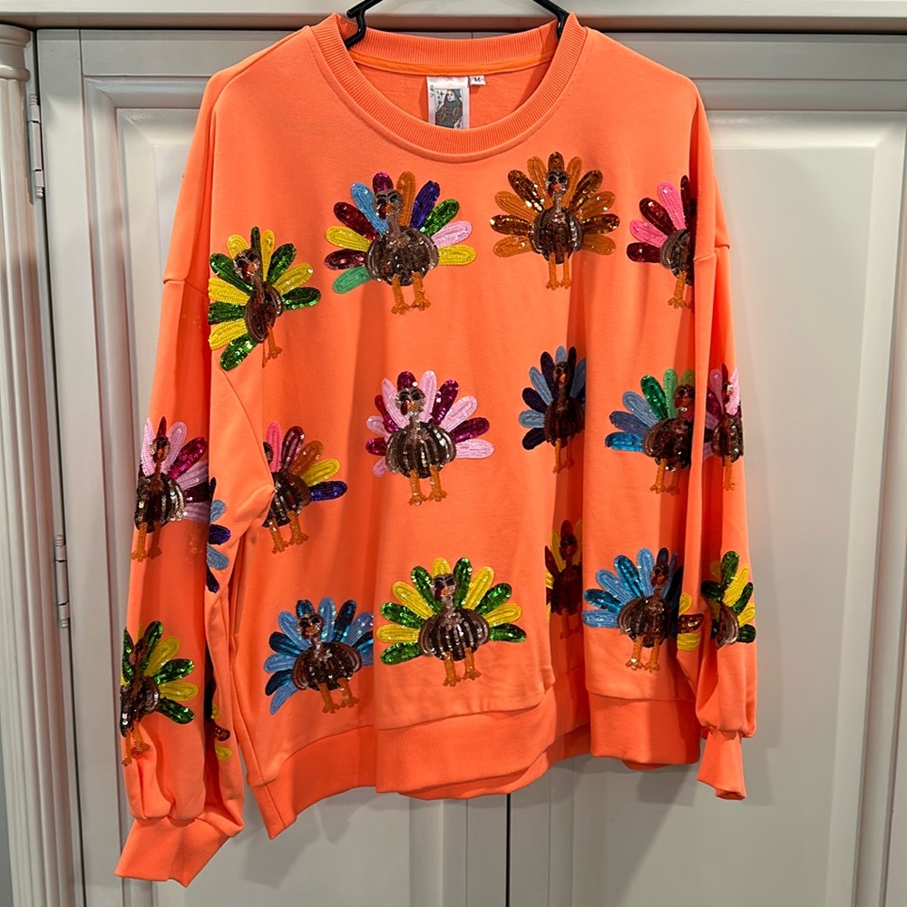 Queen of Sparkles turkey top